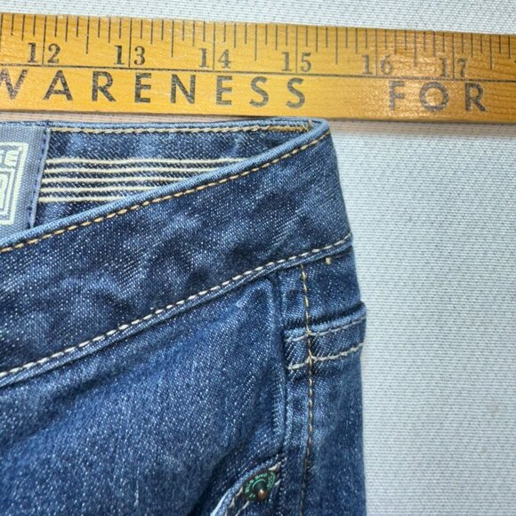 Vintage Converse One Star Womens Straight Jeans Size 8 Blue Denim Casual Y2K - Picture 8 of 13